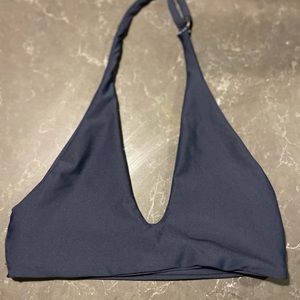 Skatie, Dark Blue Halter bathing suit! Size Small! Top only!!